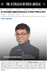 Australian Business Journal article image